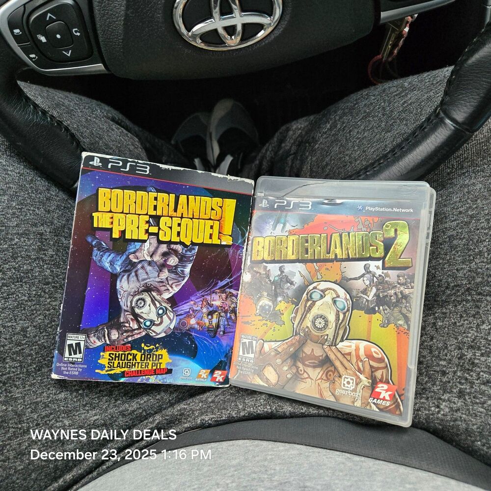 PS3 Borderlands Bundle – Borderlands 2 + Pre-Sequel